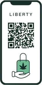 QR code representing Liberty Cannabis
