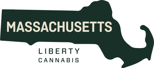 Liberty Cannabis Massachusetts state map graphic