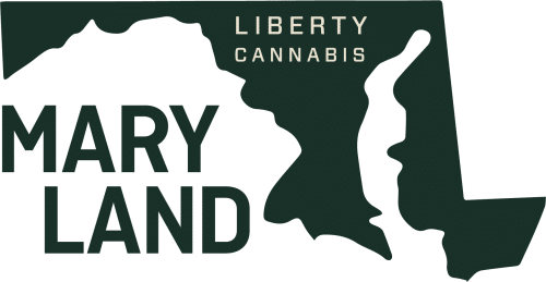 Liberty Cannabis Maryland state map graphic