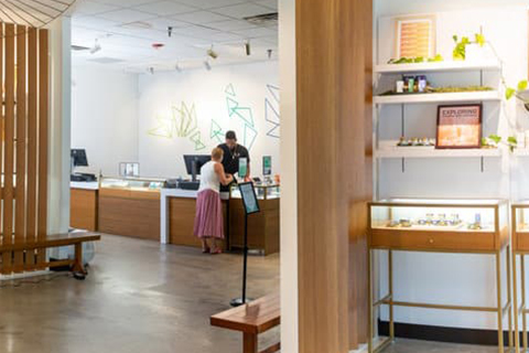 Team member serving a customer inside a Liberty Pennsylvania location
