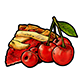 Cherry Pie with Fresh Cherries