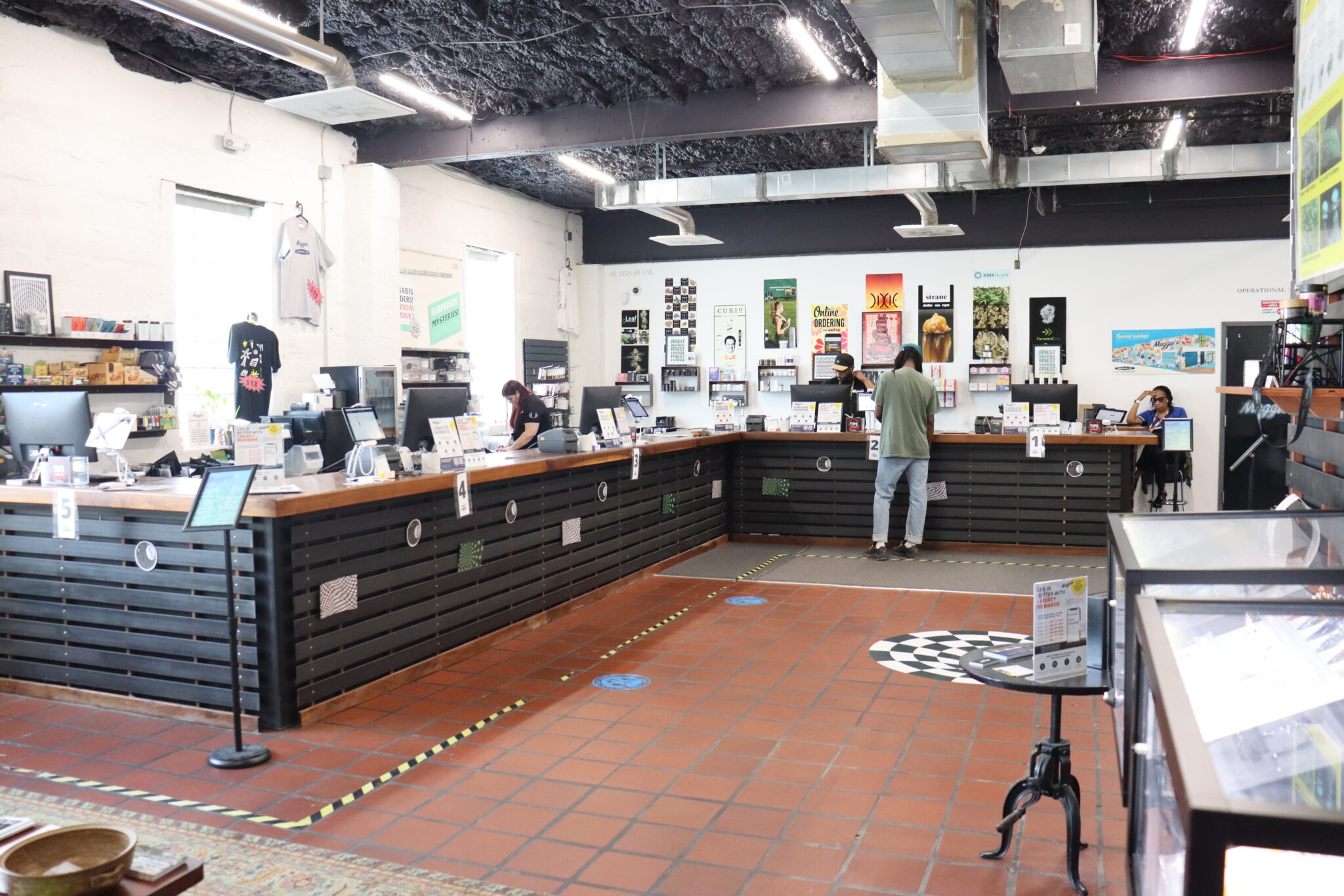 Liberty_MD_LR2 Liberty Baltimore dispensary interior product displays and counters