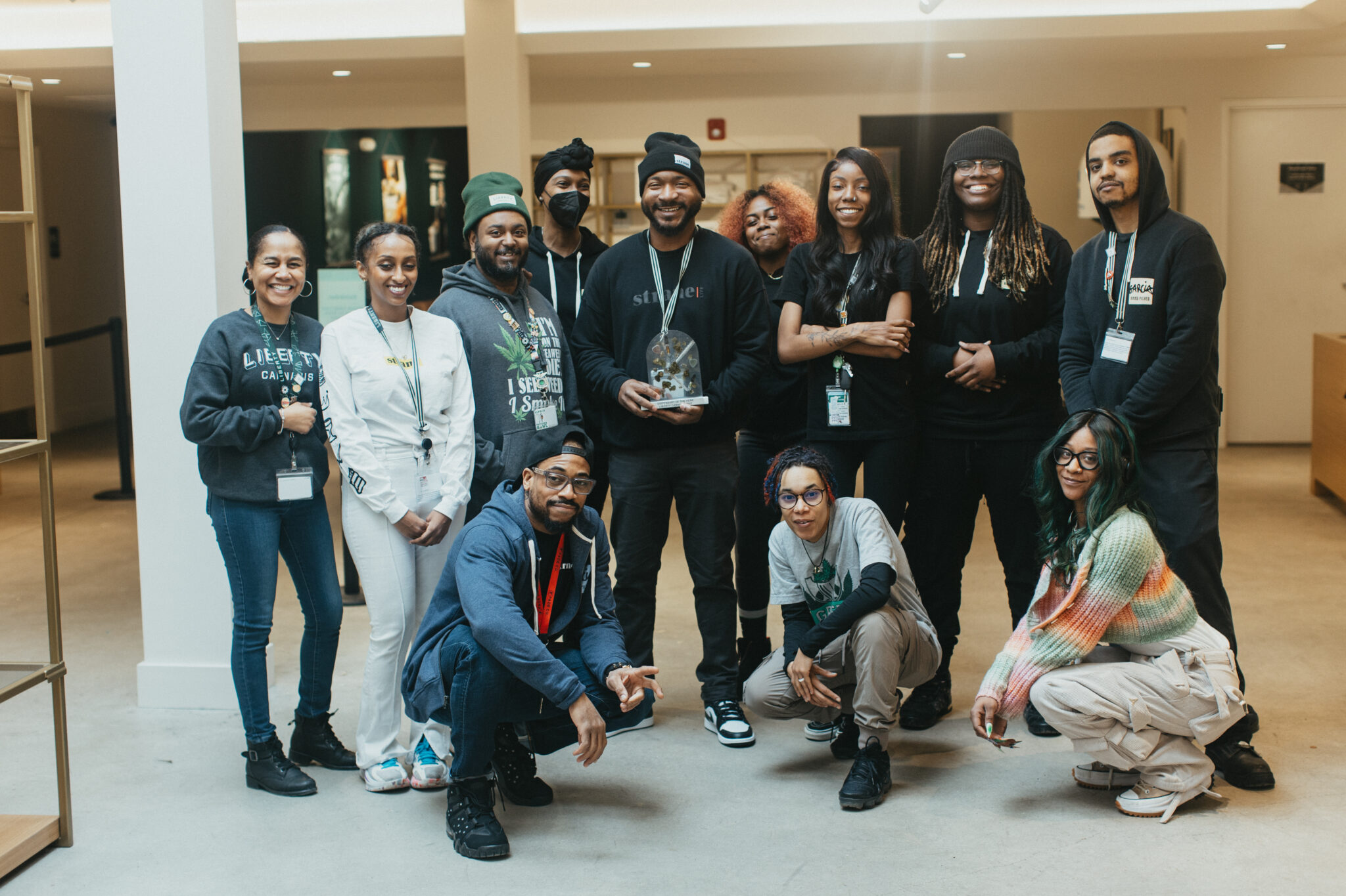 Team members from Liberty's Maryland dispensaries
