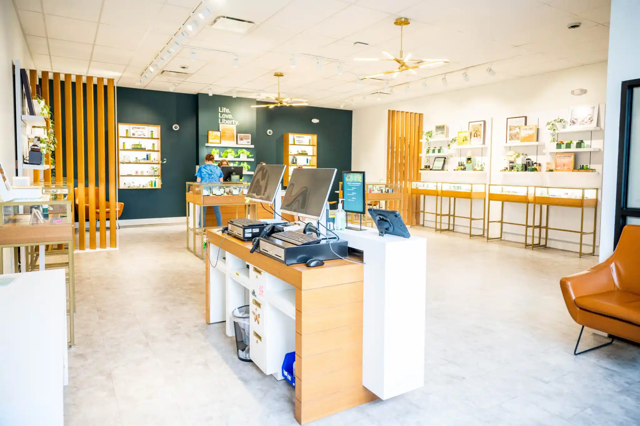 Interior shot of a Liberty Pennsylvania dispensary
