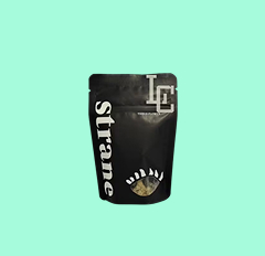 Carbon Fiber cannabis strain packaging