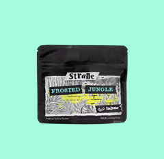 Strane Frosted Jungle cannabis flower packaging