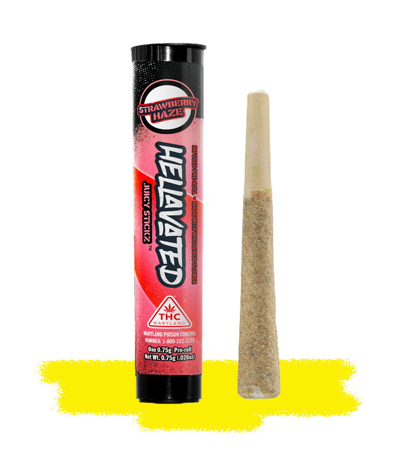Hellavated Juicy Stickz Pre-Rolls