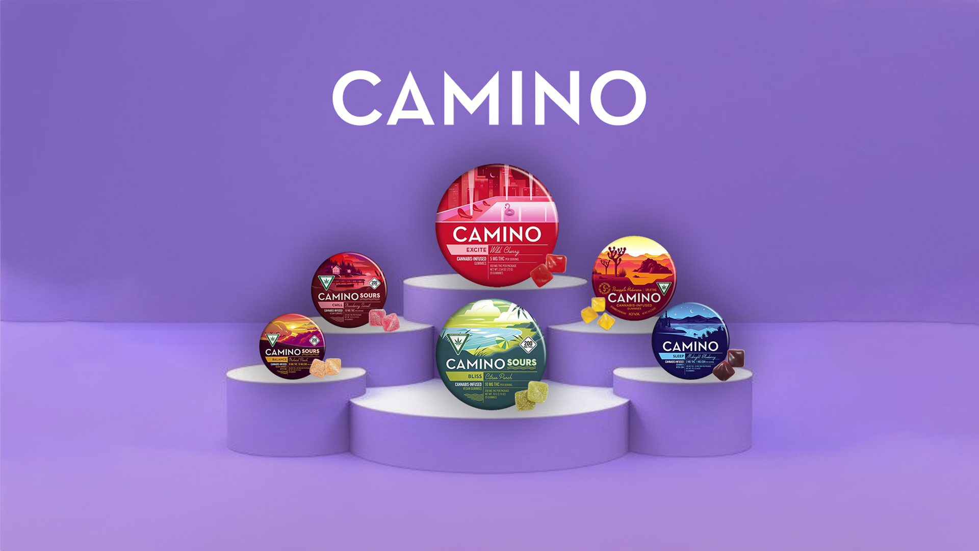 Camino cannabis gummies and edibles