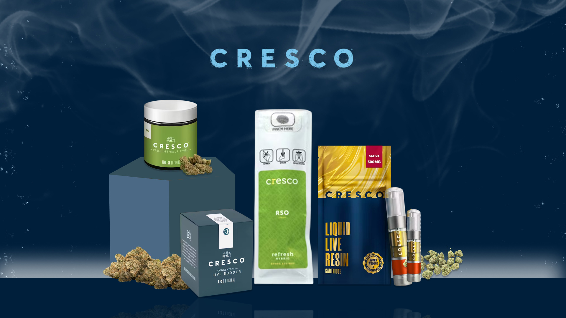 Cresco cannabis flower and concentrates