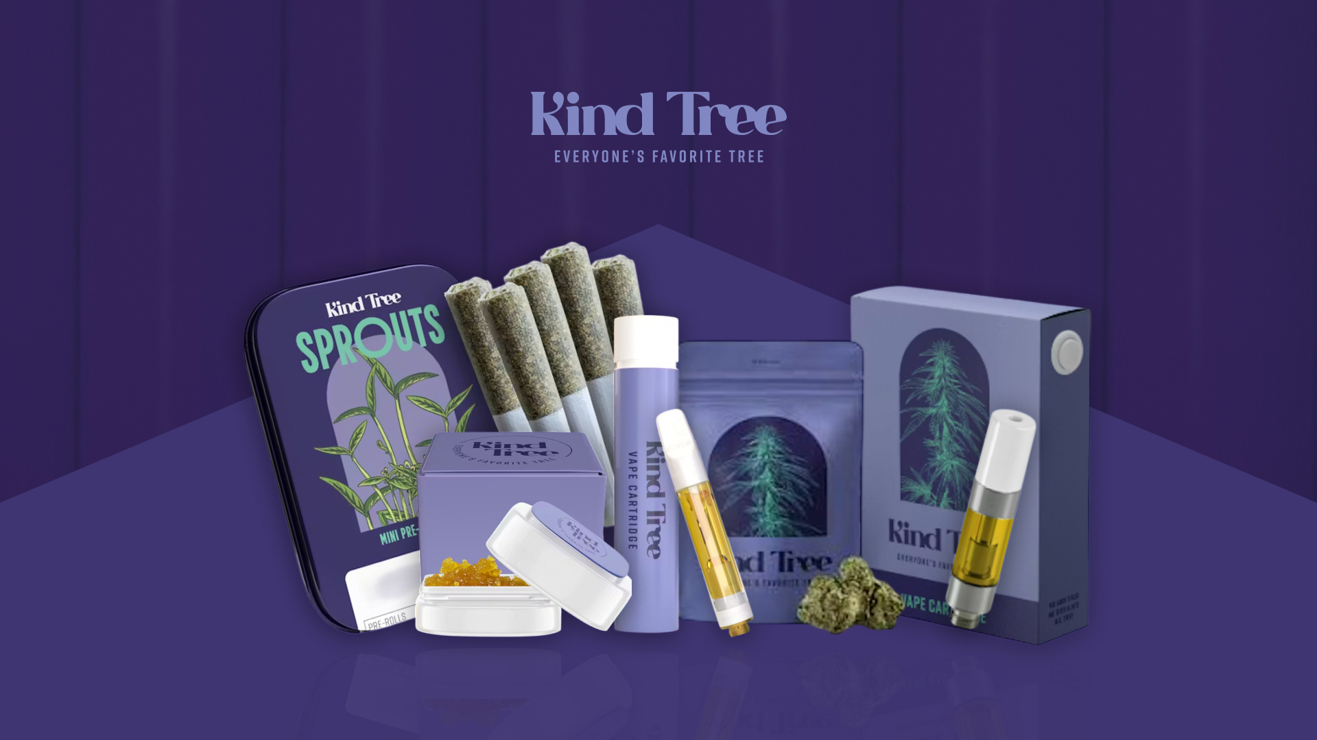 Kind Tree cannabis flower and vapes