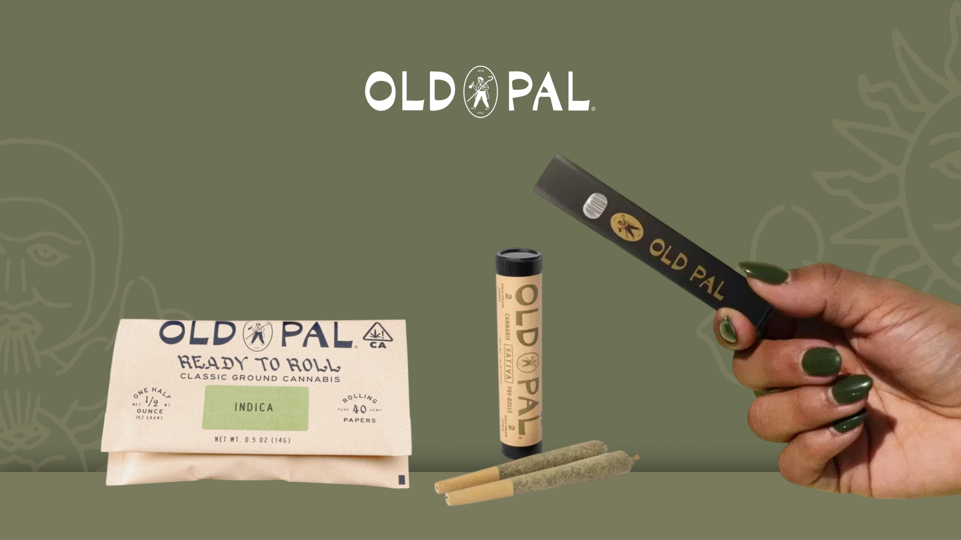 Old Pal cannabis flower and pre-rolls