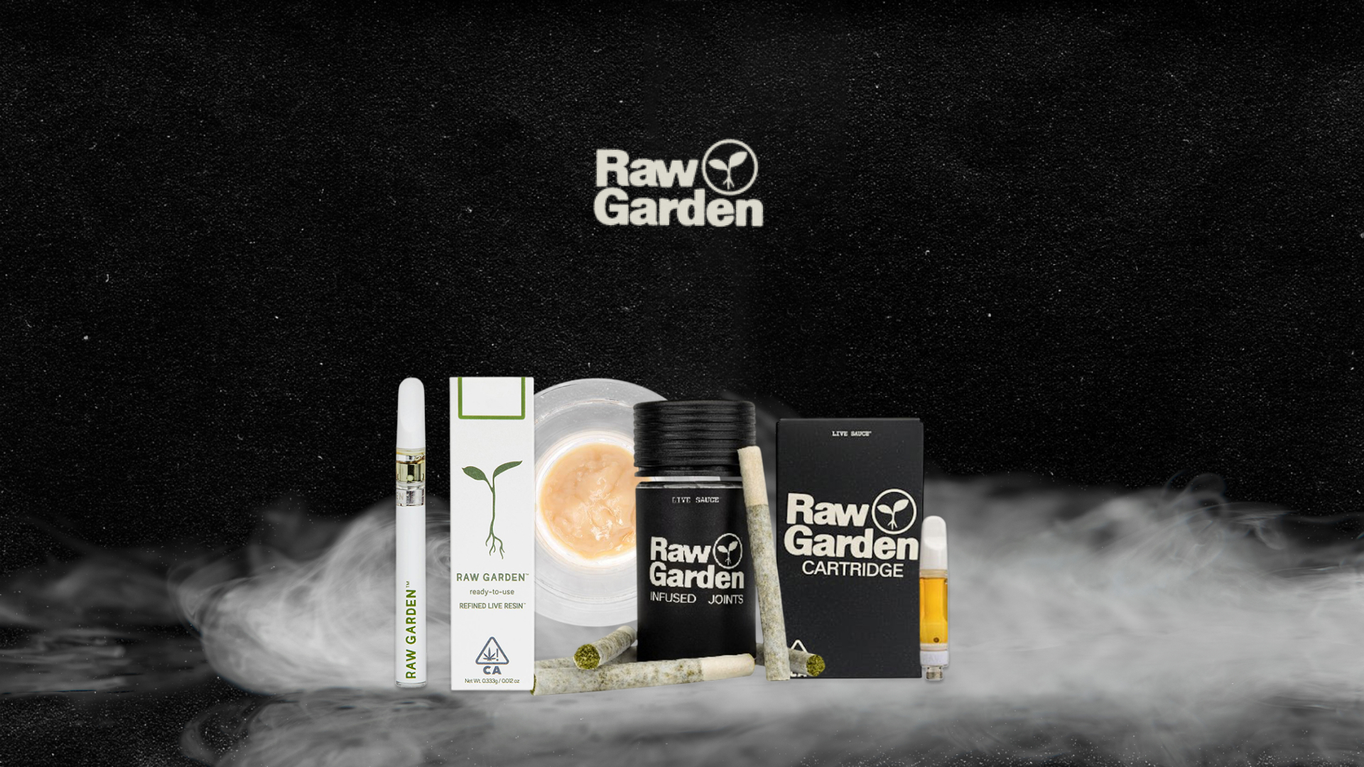 Raw Garden live resin cannabis extracts