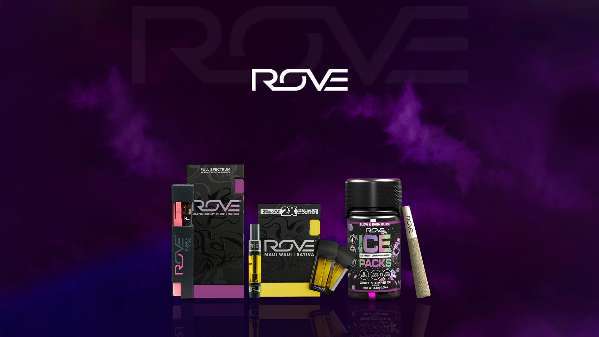 Rove cannabis vape cartridges