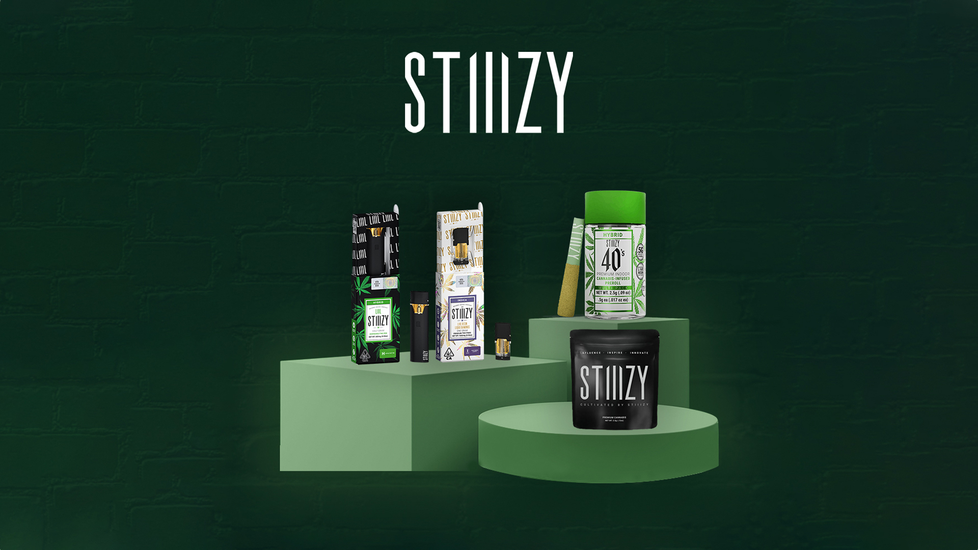 STIIIZY cannabis vape pods and disposables