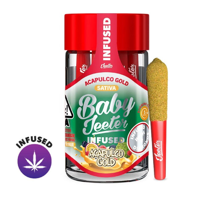 Baby Jeeter Acapulco Gold Infused Pre-Roll
