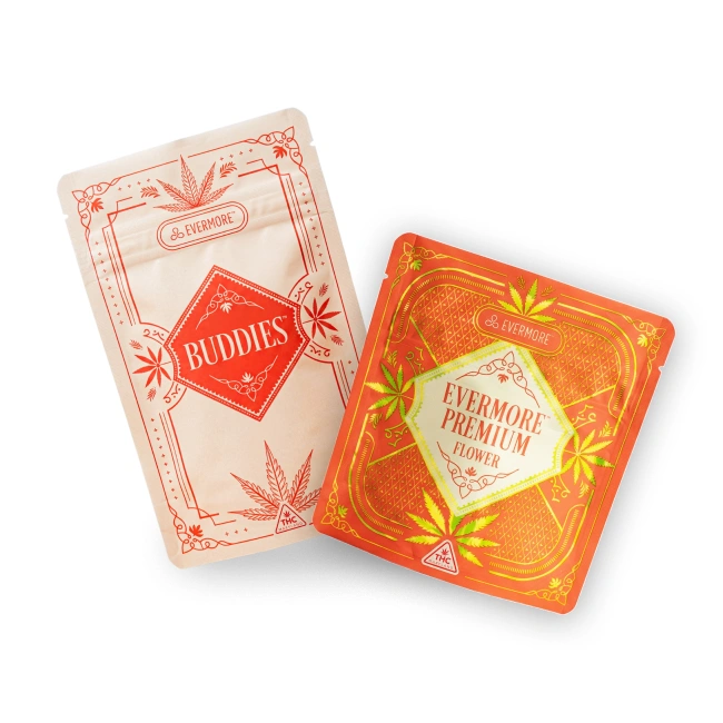 Pack od Evermore Cannabis Flower and Genetics