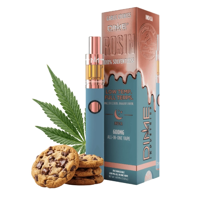 Garlic Cookies Dime Industries Rosin Solventless
